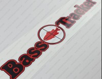 Bass Tracker Target Boat Logo Decal